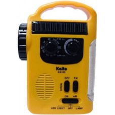 Dynamo Solar Powered AM/FM Radio With Siren