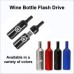 Wine Bottle Flash Drive - 4 GB Memory