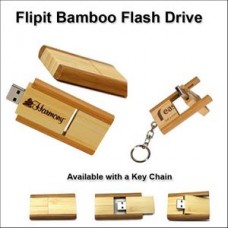 Bamboo Flip It Flash Drive - 8 GB Memory